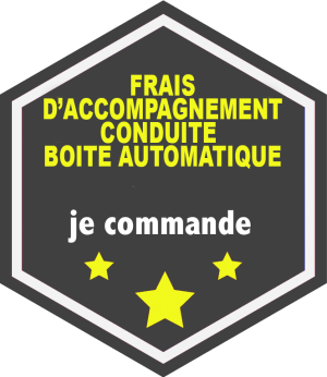 Frais accompagnement boîte automatique